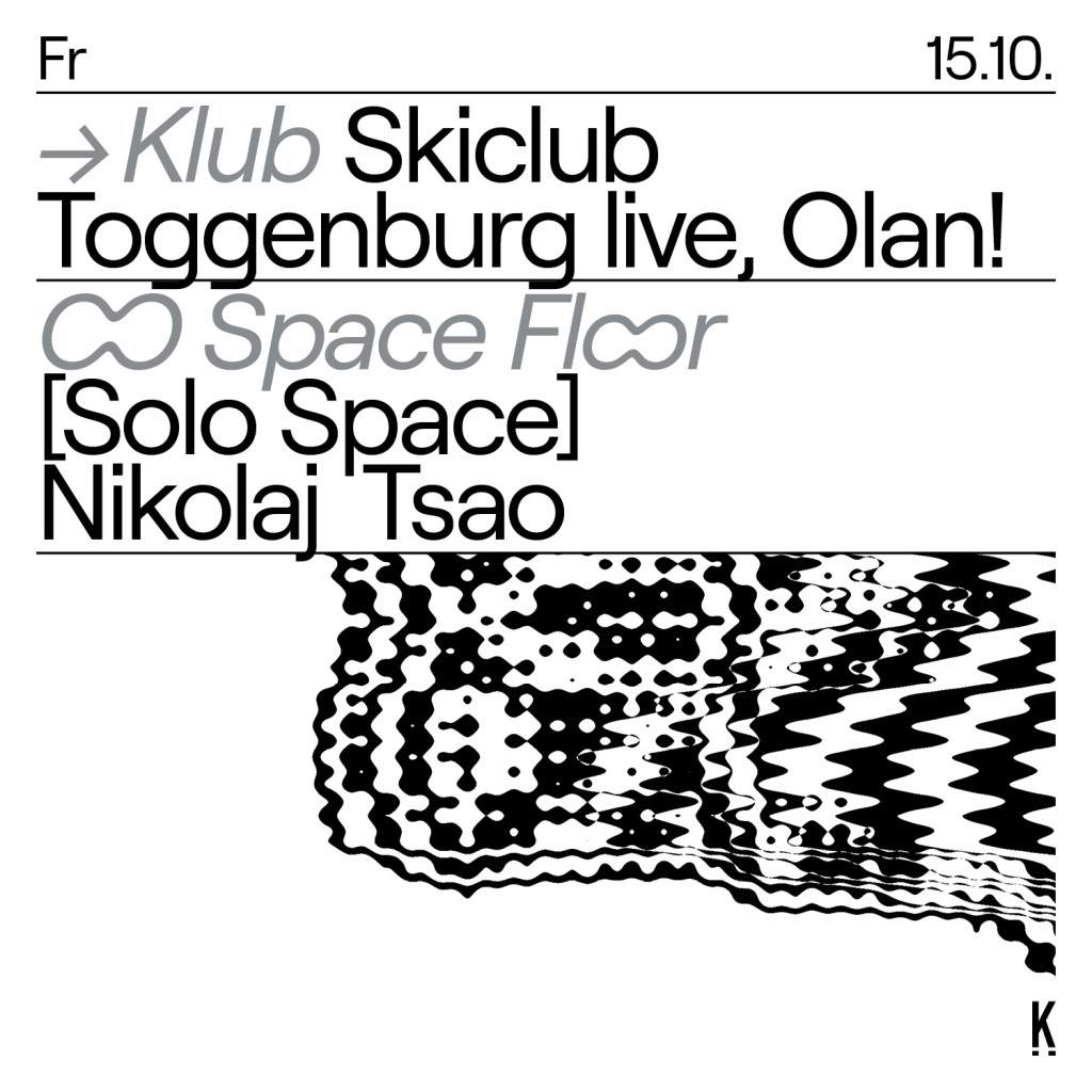 Skiclub Toggenburg Live, Olan! Solo Space: Nikolaj Tsao - フライヤー表