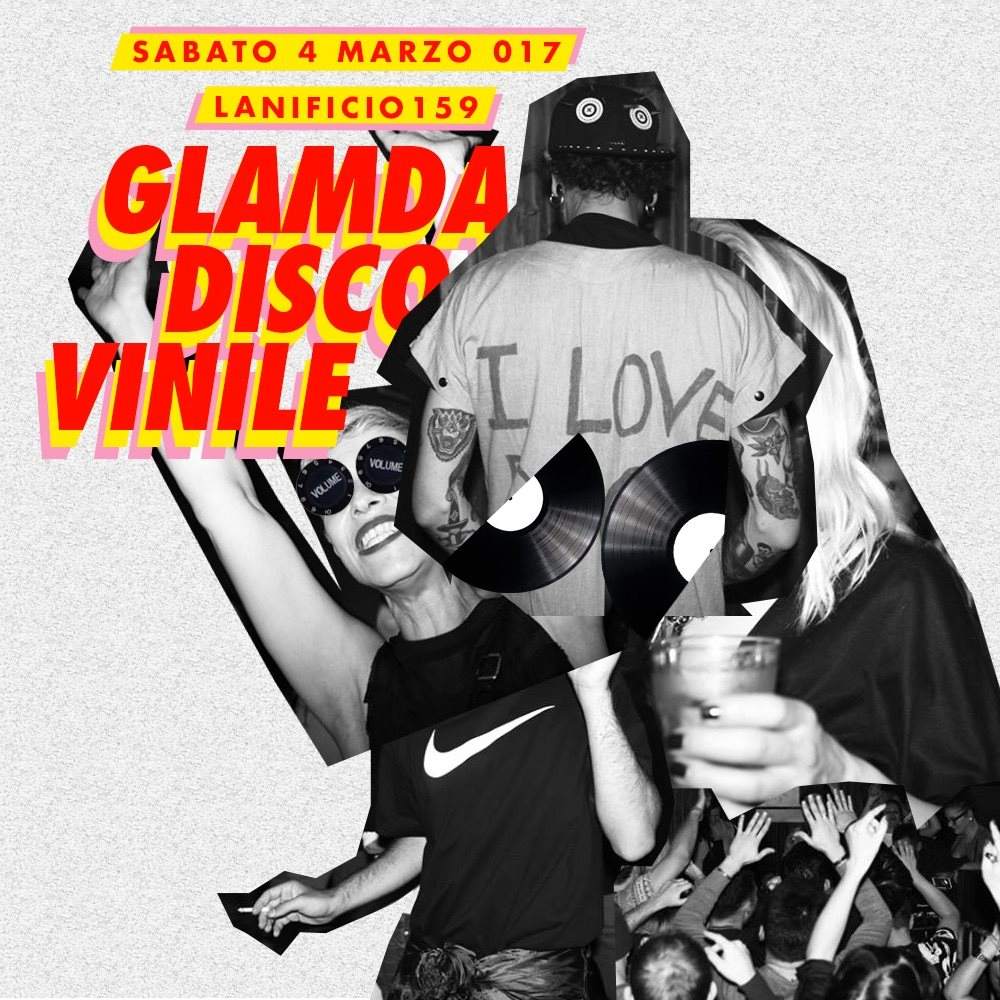 Glamda Disco Vinile - フライヤー表