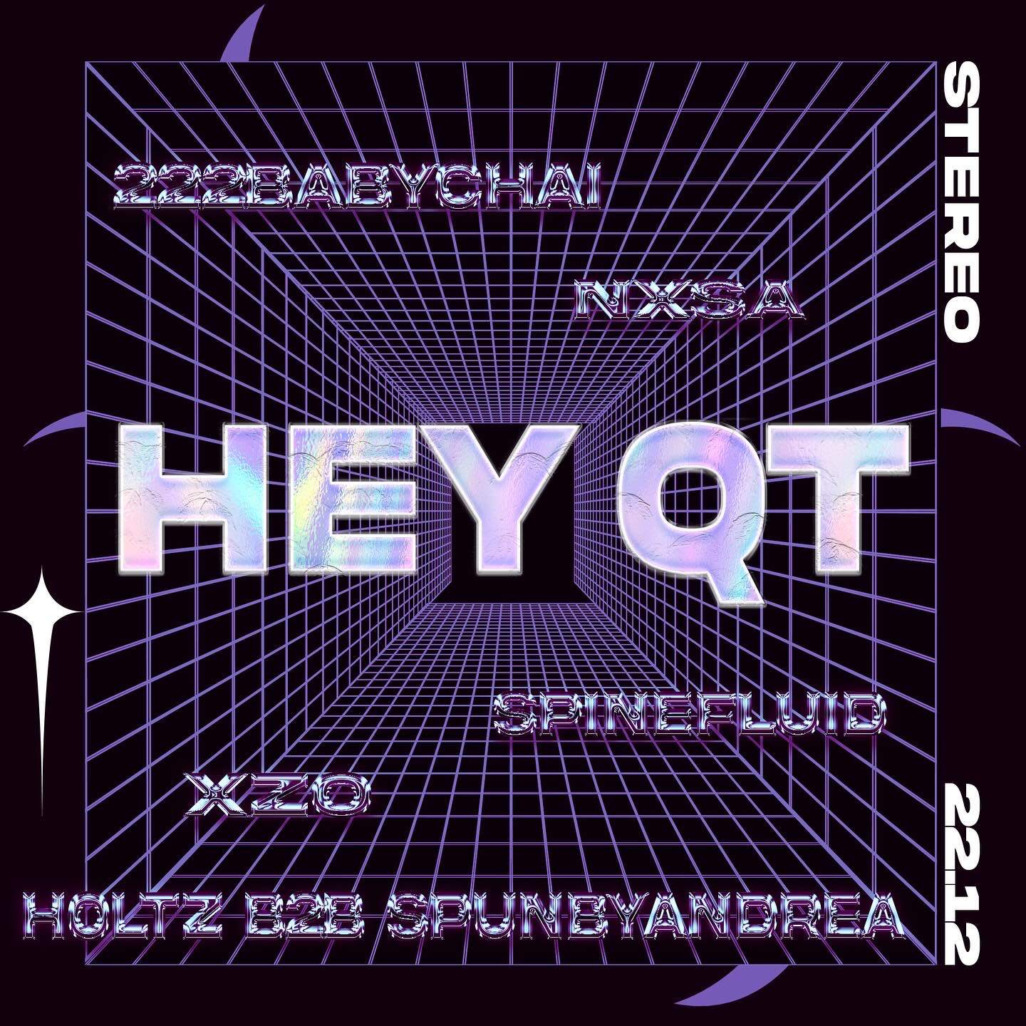 Queering Techno presents: Hey QT at Stereo, Glasgow