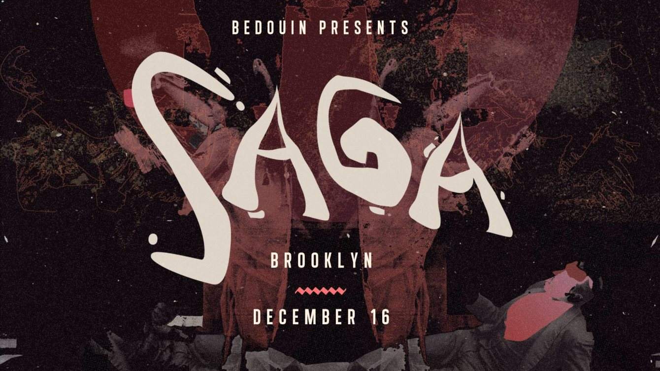 Bedouin presents: Saga (Co-Produced by Cityfox) - フライヤー裏
