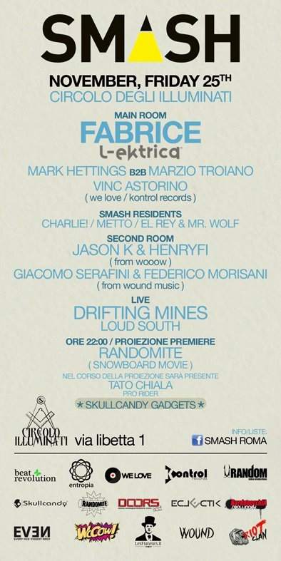 Smash bei Circolo degli Illuminati, Rom