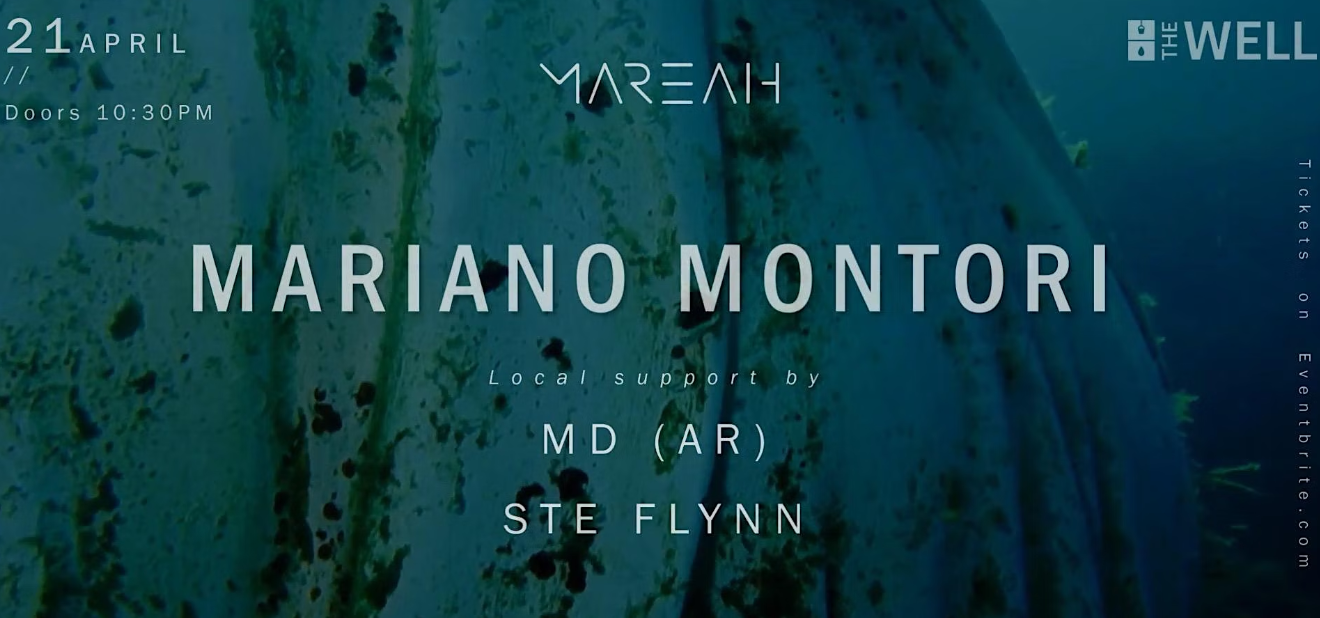 MAREAH presents: Mariano Montori - Página frontal