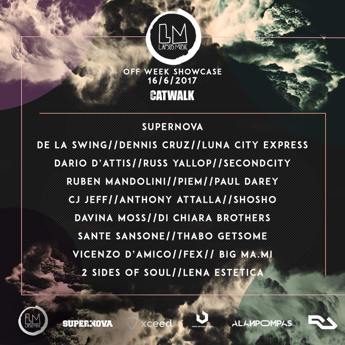 Open Air Barcelona - Lapsus Music Showcase *Off Week* - フライヤー表