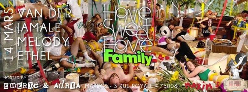 Home Sweet Home Family - フライヤー表