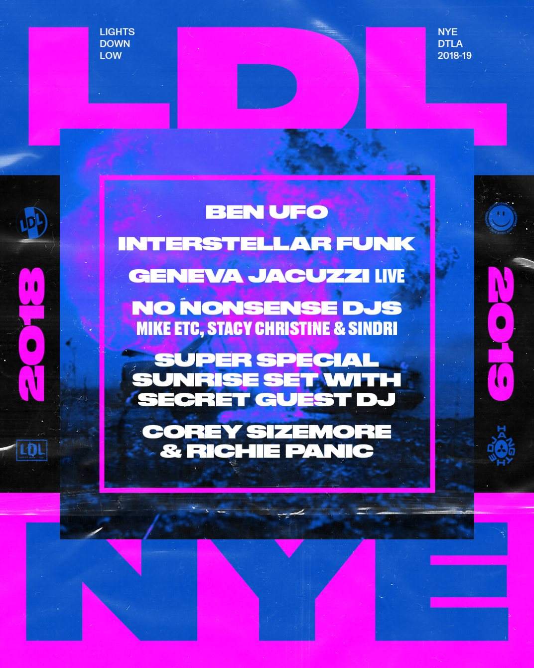Lights Down Low NYE feat. Ben UFO and More - Página frontal