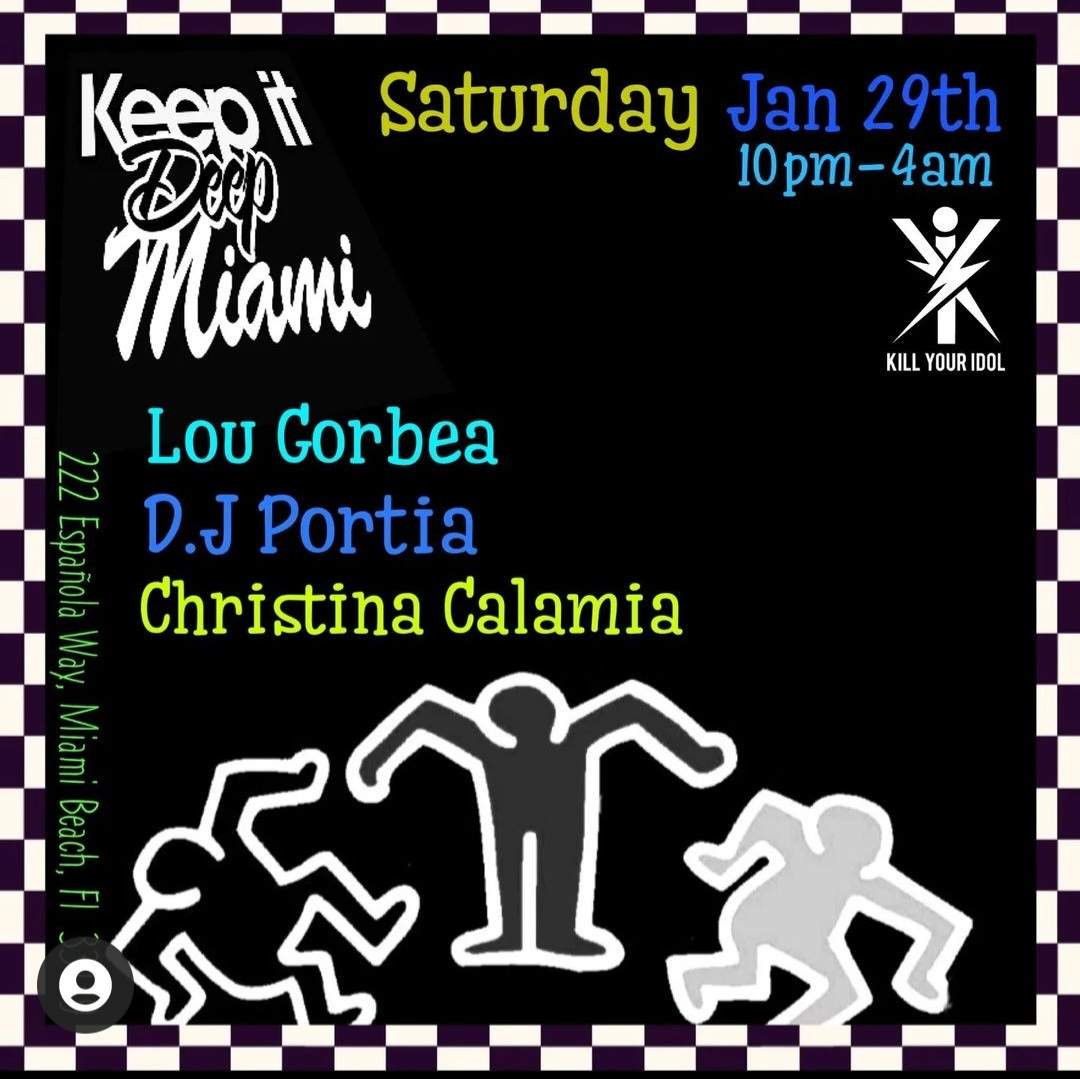 Keep It Deep Miami - Página frontal