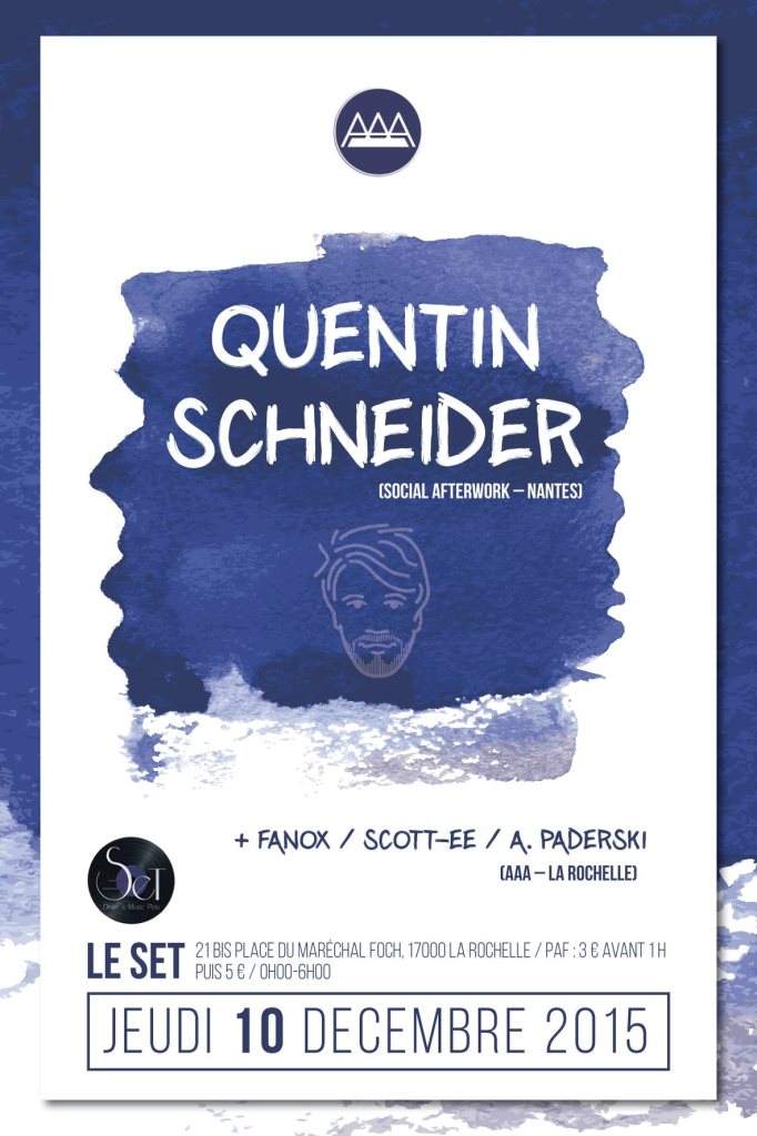 AAA Invite Quentin Schneider - Página frontal