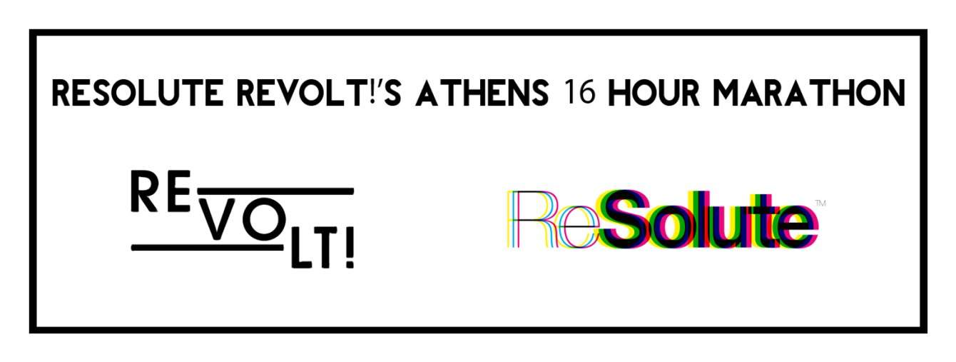 Resolute Revolt!'s Athens 16-Hour Party Feat. Raresh - Página trasera