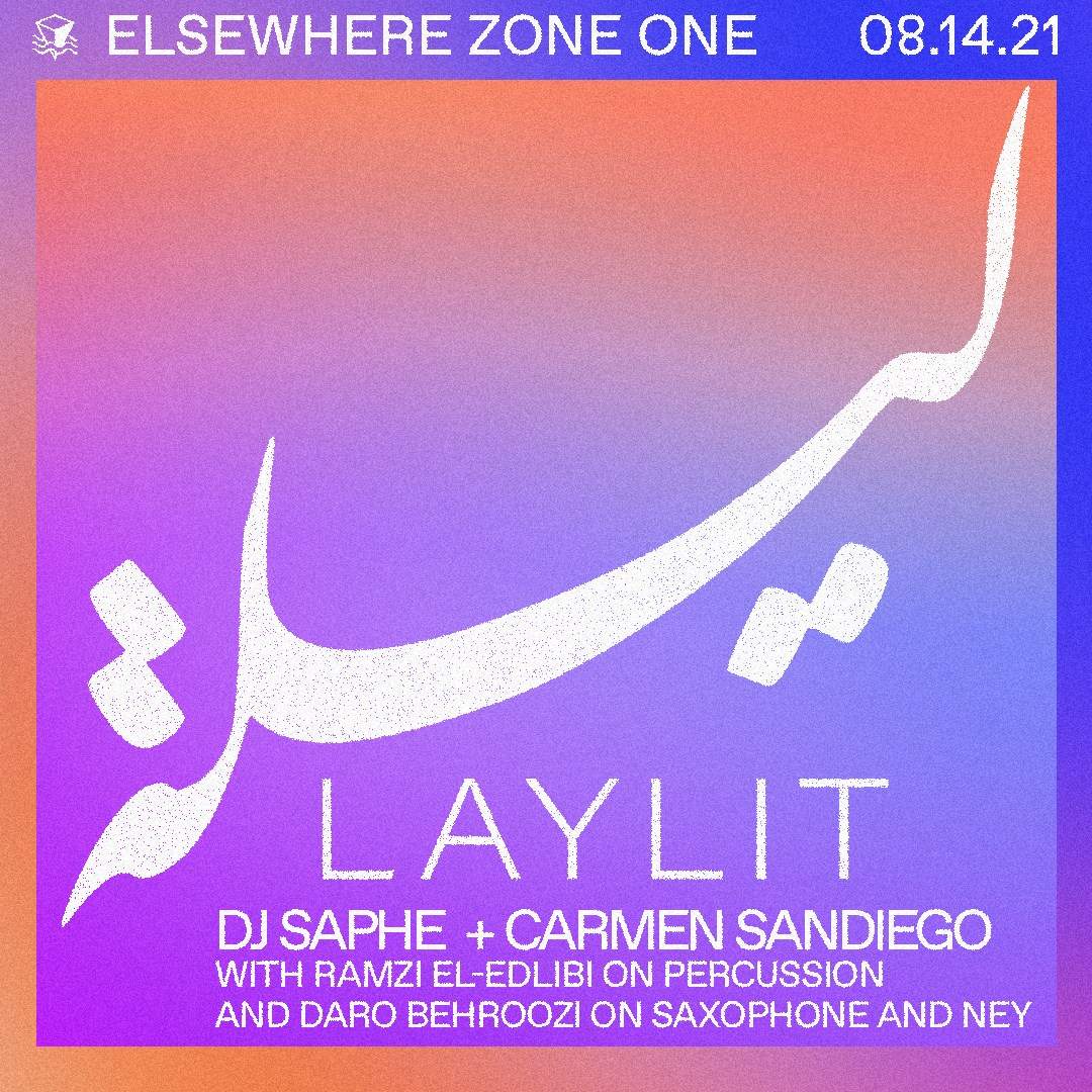 Laylit w/ DJ Saphe, Carmen Sandiego with Ramzi El-Edlibi & Daro Behroozi - Página trasera