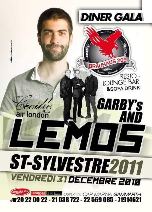 Garby's and Lemos - Página frontal