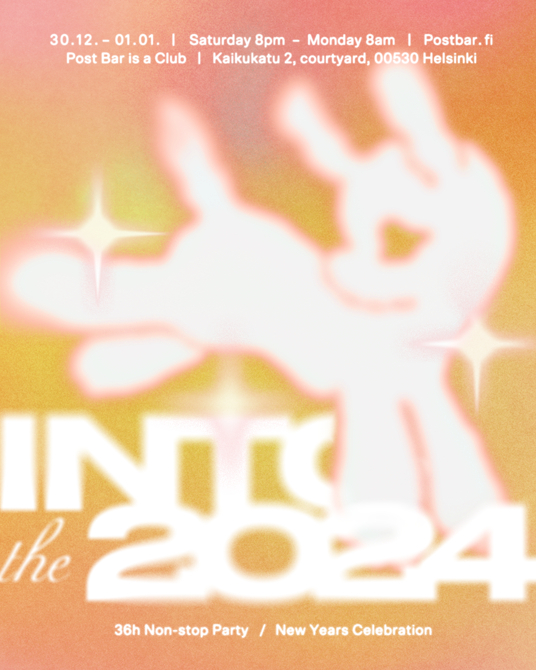 Into The 2024: A 36-hour Party - Página frontal