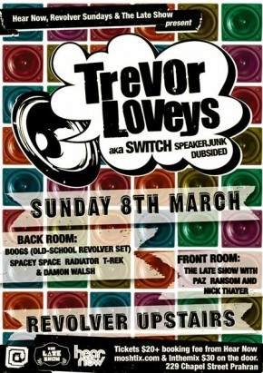 Trevor Loveys aka Switch - Página frontal