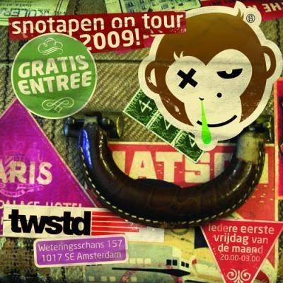 Snotapen On Tour invites Manual Music Labelnight - Página frontal
