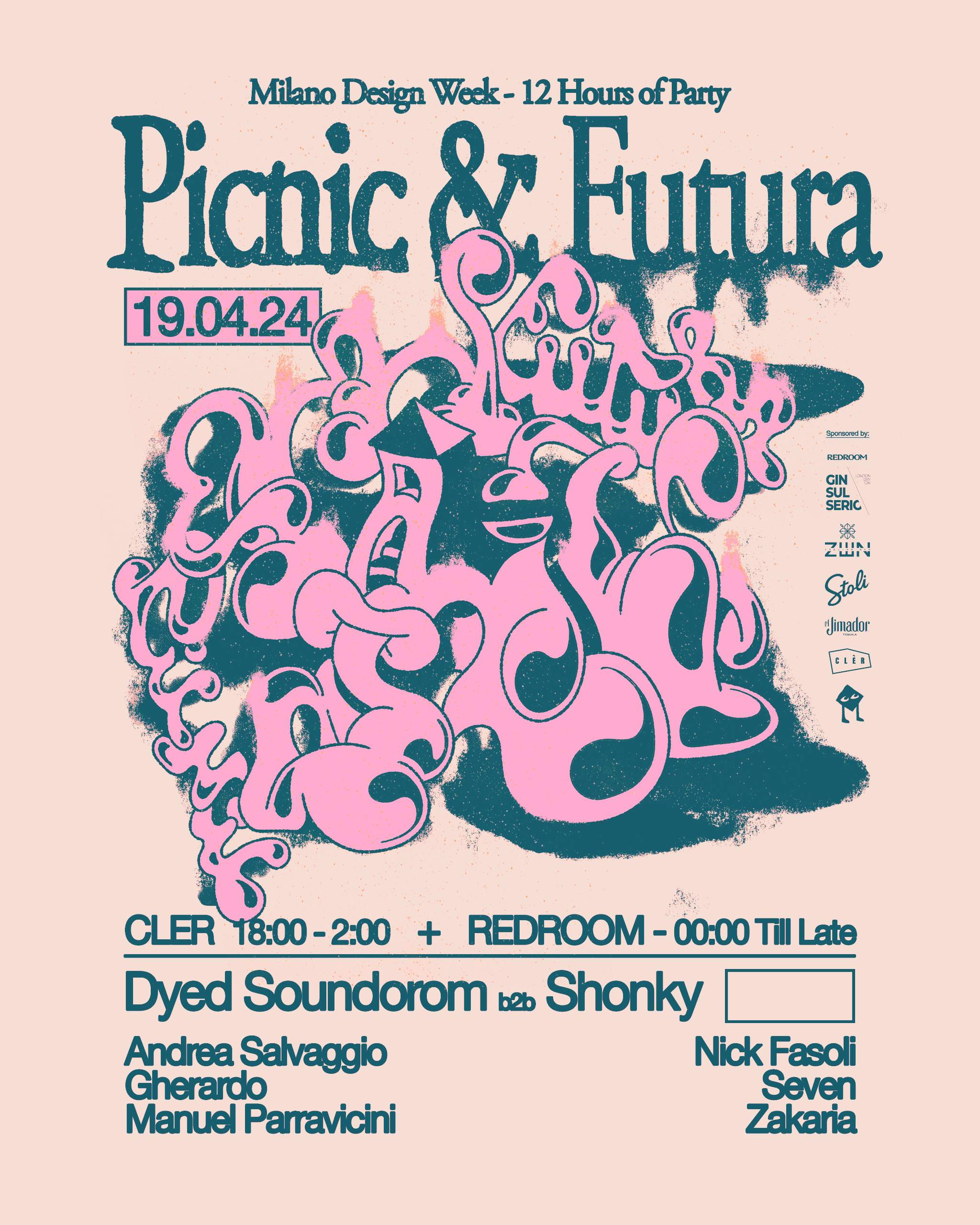 PICNIC X FUTURA with Dyed Soundorom b2b Shonky - Página frontal