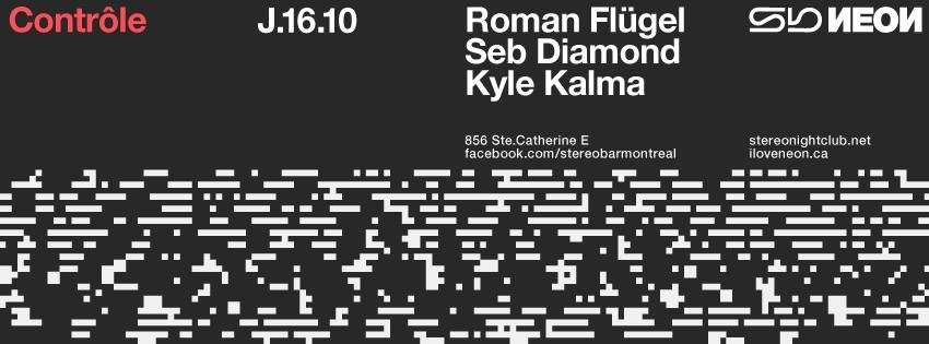 Roman Flugel - Seb Diamond & Kyle Kalma - Página frontal