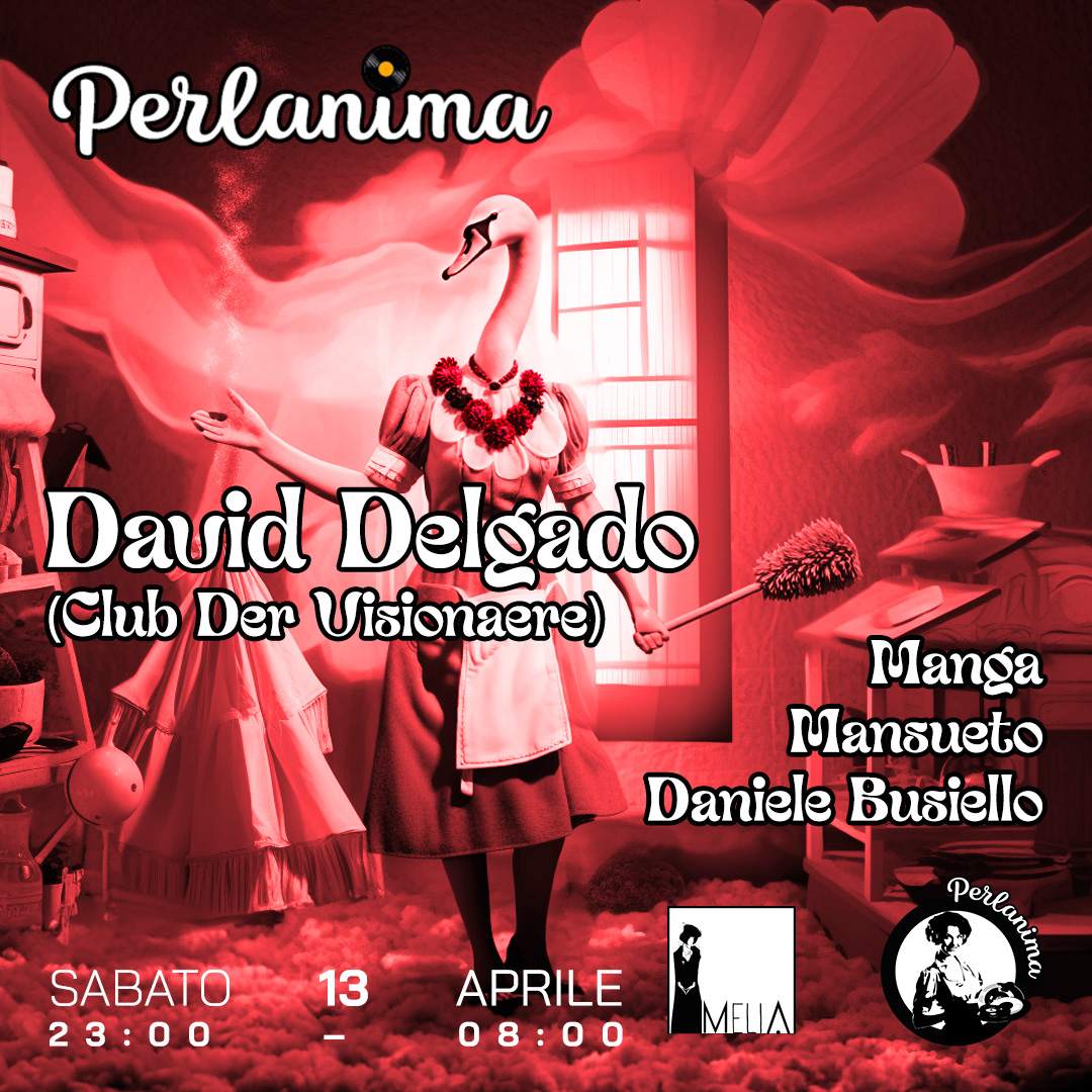 Perlanima #07 // David Delgado - フライヤー表
