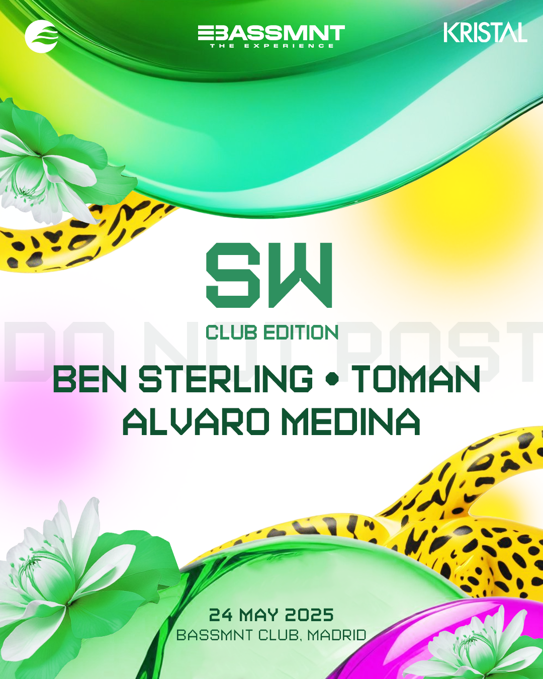 SUNWAVES CLUB EDITION with Ben Sterling & Toman en The Bassement
