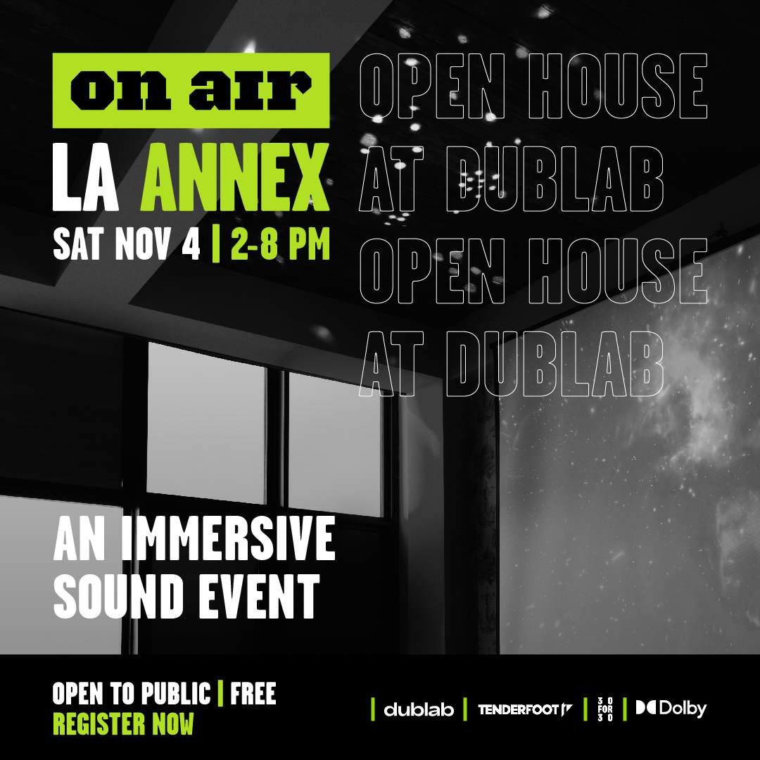 On Air Open House: An Immersive Sound Event em Dublab, Los Angeles