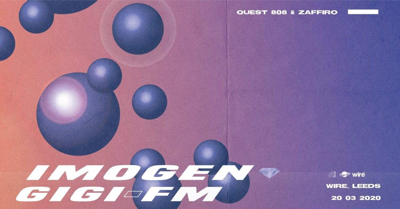 [POSTPONED] Quest 808 x Zaffiro presents: IMOGEN & GiGi FM - Página trasera