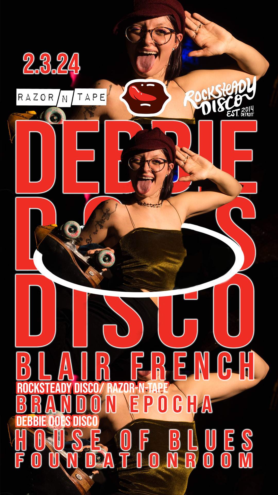 Debbie Does Disco with Blair French (Detroit, MI) at Foundation Room, Dallas/Fort  Worth