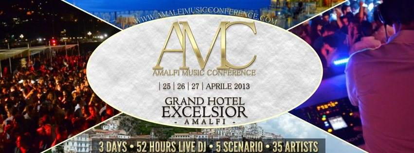The Amalfi Music Conference - フライヤー表