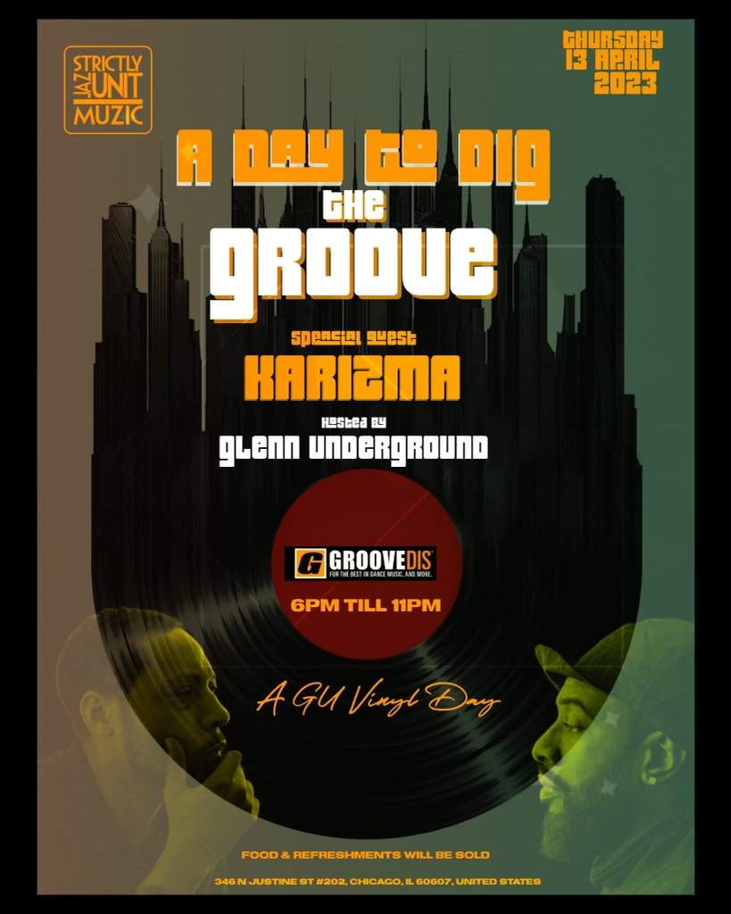 A Day to Dig the Groove - フライヤー表