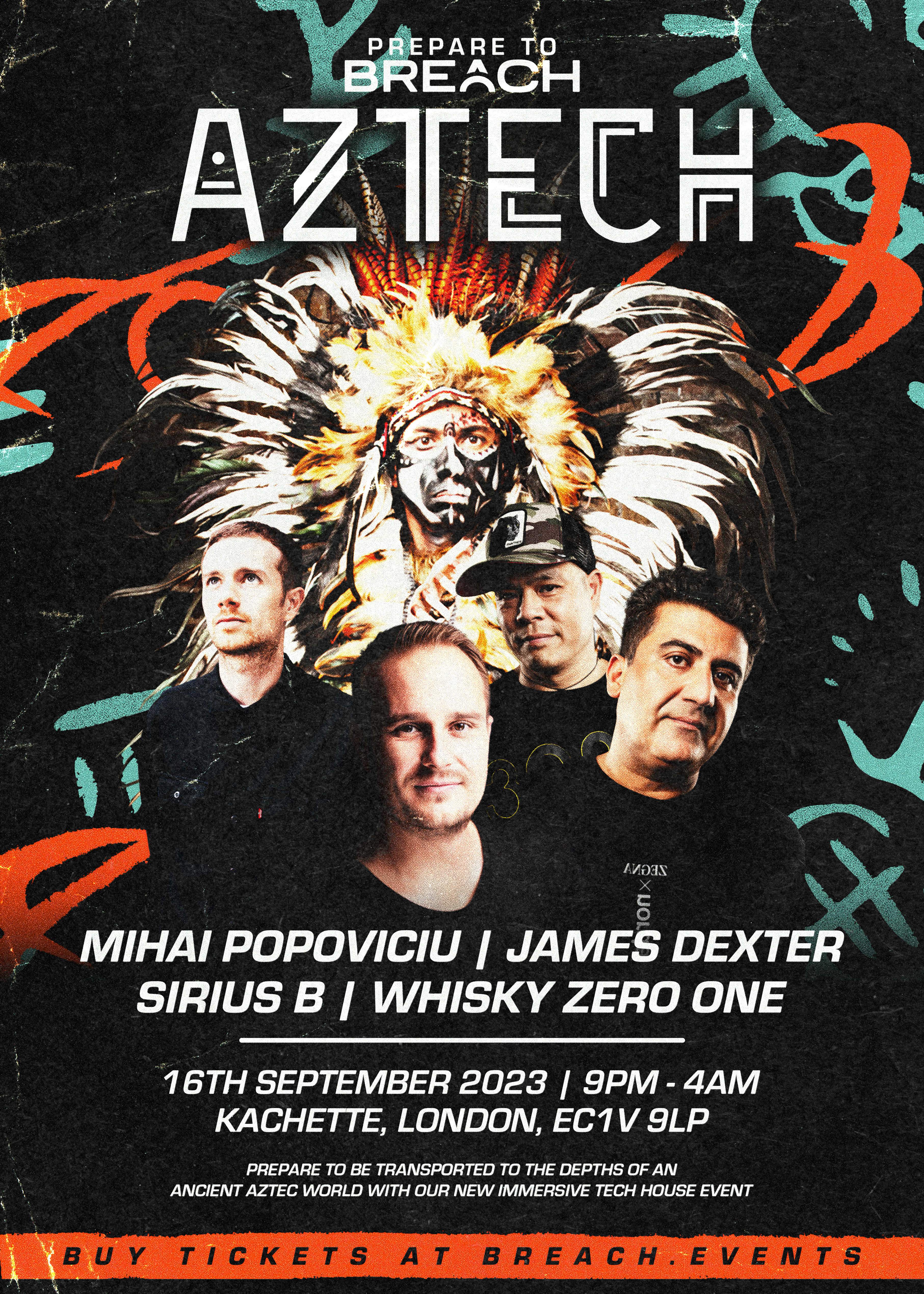 BREACH presents AZTECH at Kachette, London