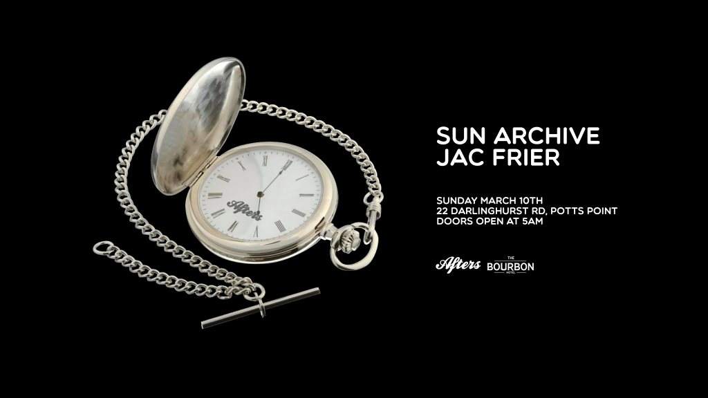 Afters 5am Relaunch - Sun Archive - フライヤー表
