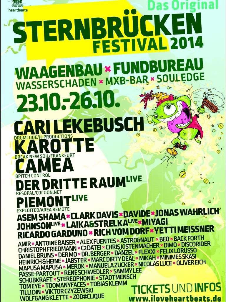 Sternbrücken Festival 2014 Day 2 - Página trasera