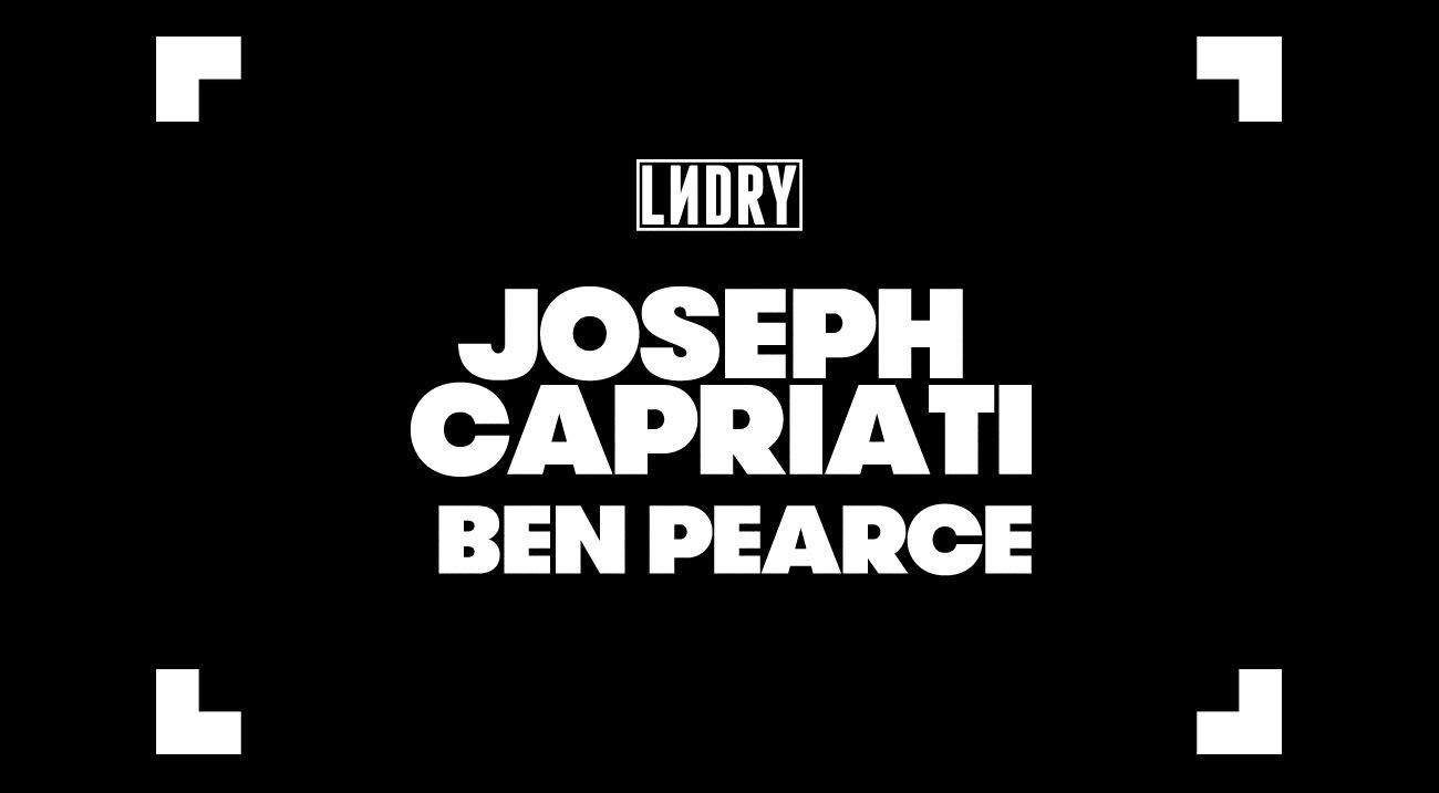 LNDRY ft Joseph Capriati & Ben Pearce - Página frontal