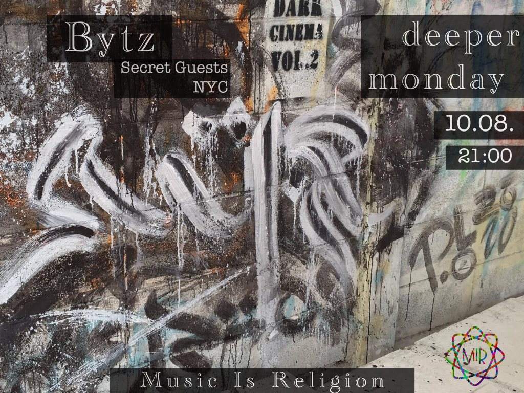 Deeper Monday with Bytz (NYC) - Página frontal