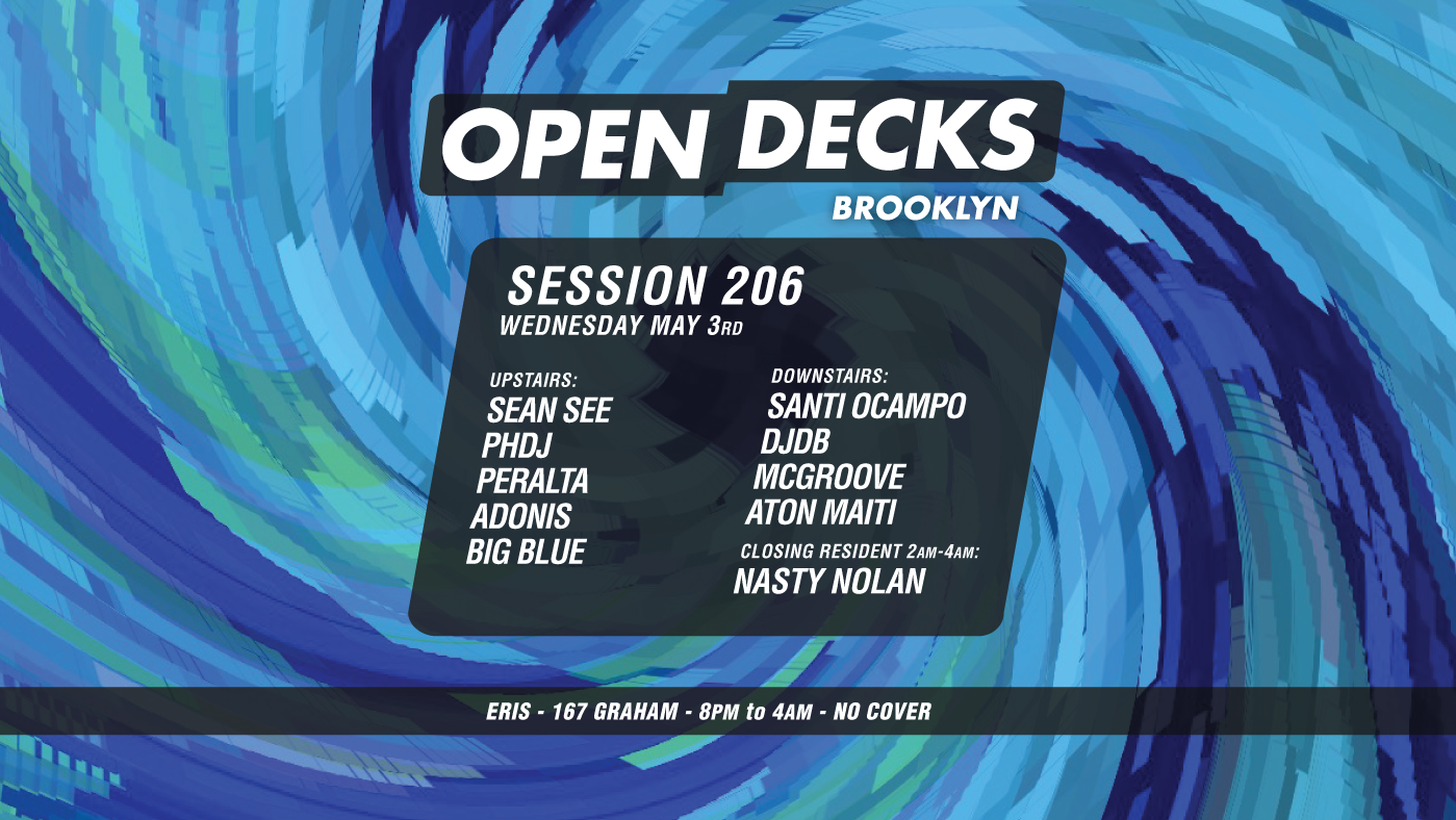 Open Decks Session 206 - Página frontal