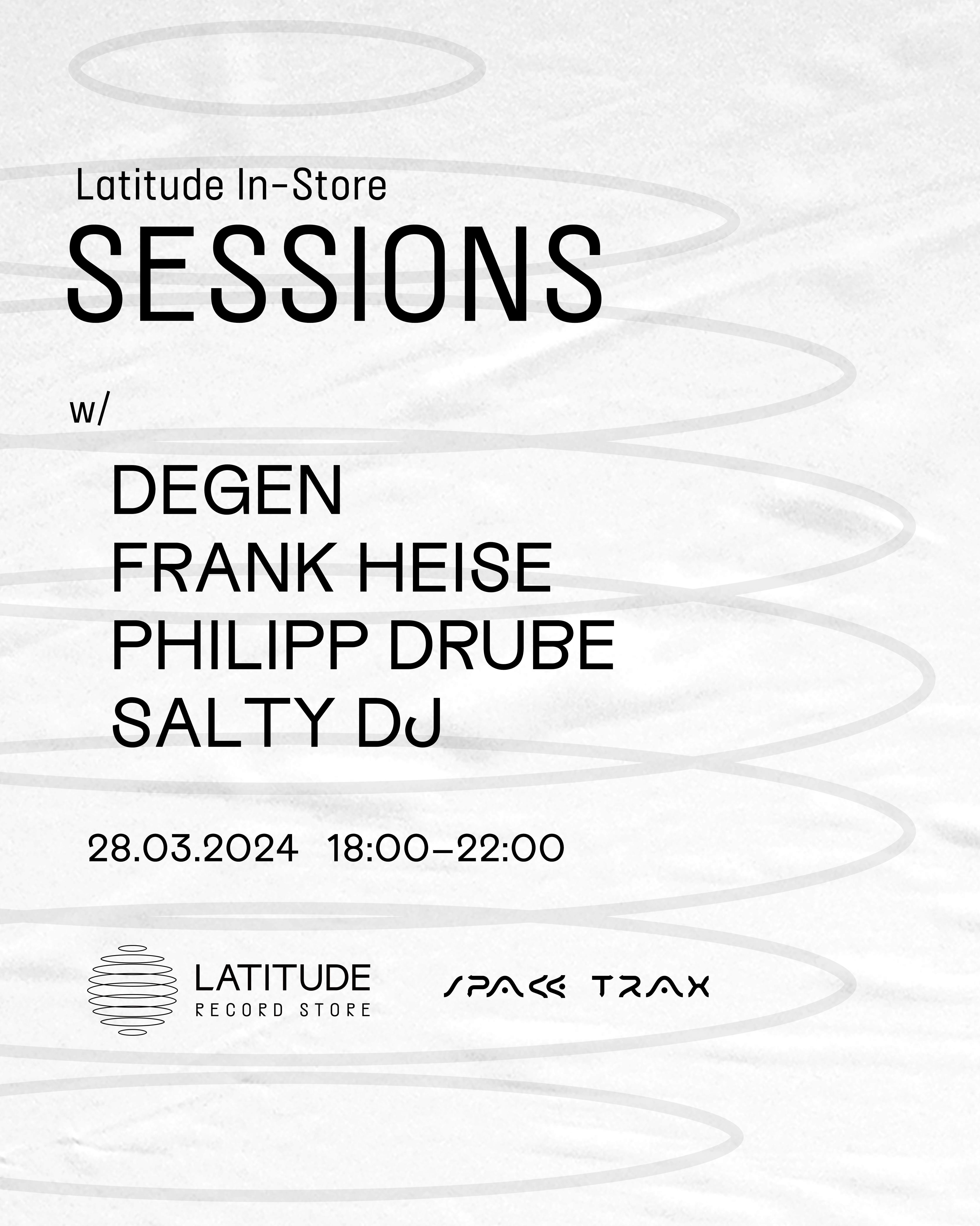 Latitude In-Store Sessions with Space Trax - Página frontal