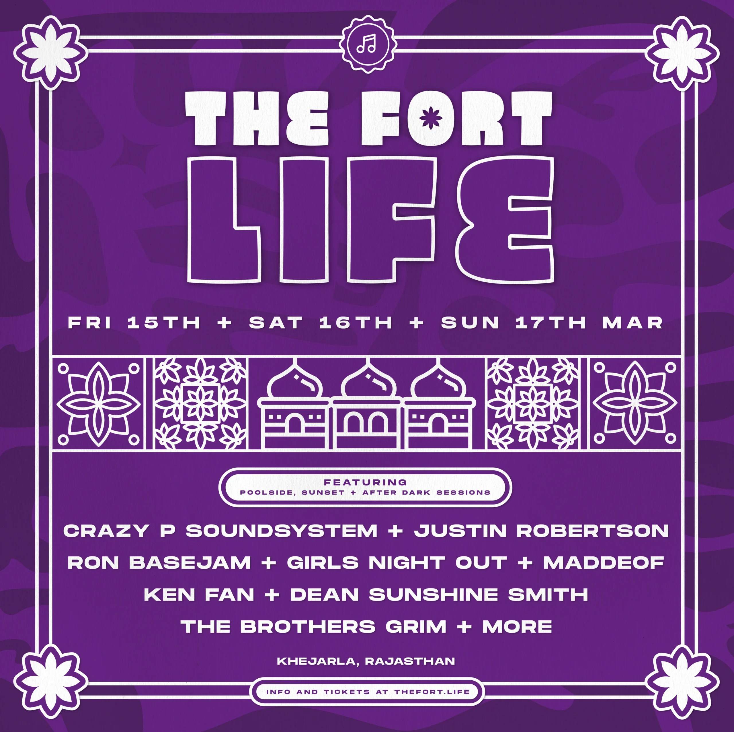 The Fort Life - Weekend 7 - フライヤー表