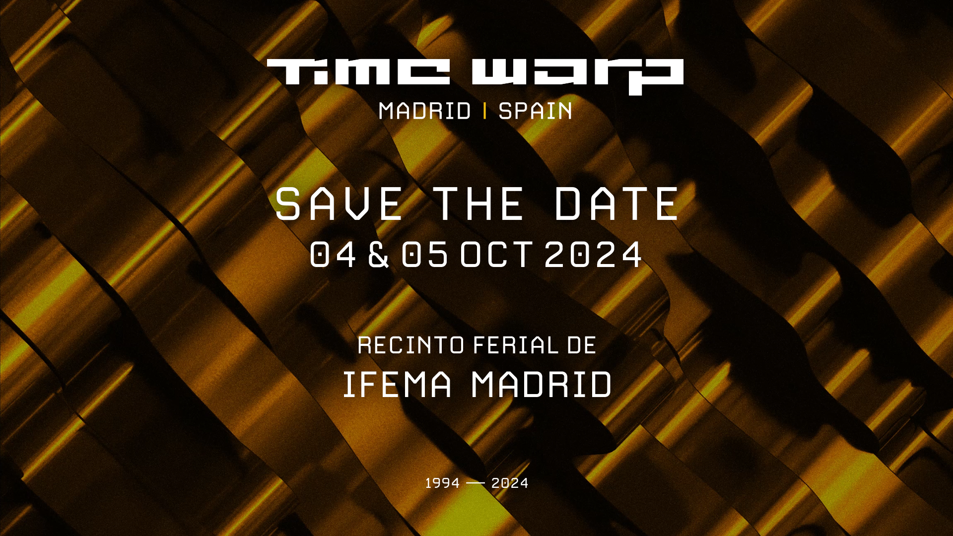 Time Warp Madrid - Spain 2024 - Página frontal