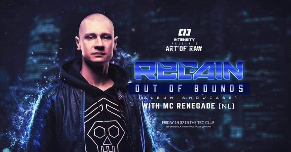 Intensity pres Art of Raw ft Regain & MC Renegade [Brisbane] - Página frontal
