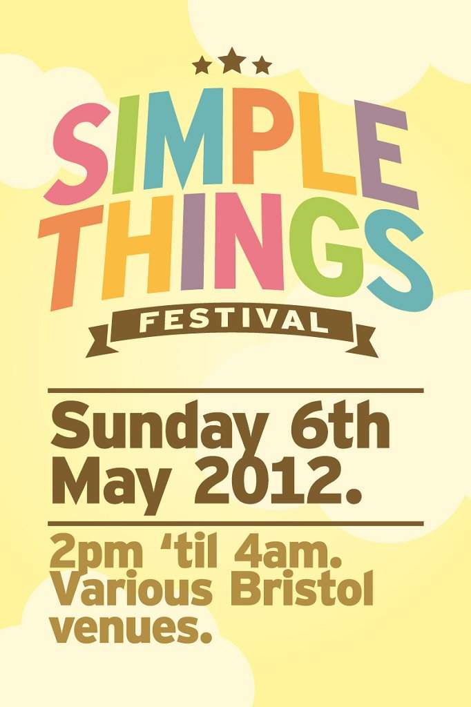 Simple Things Festival - フライヤー裏