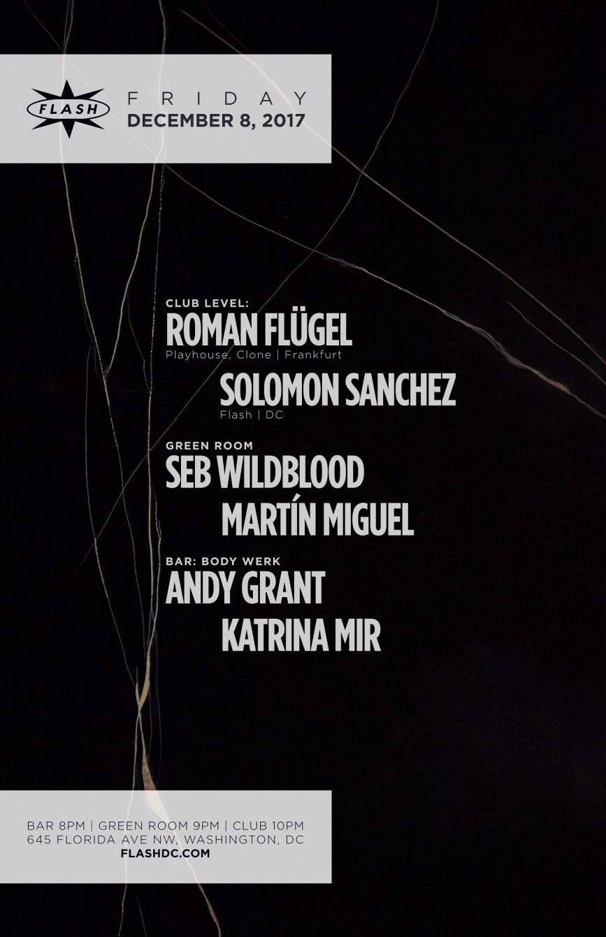 Roman Flügel - Seb Wildblood - Solomon Sanchez - Página frontal
