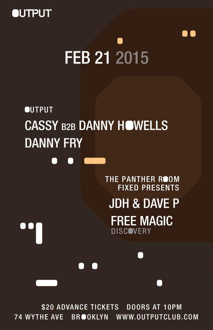 Cassy B2B Danny Howells/ Danny Fry and JDH & Dave P/ Free Magic - Página frontal