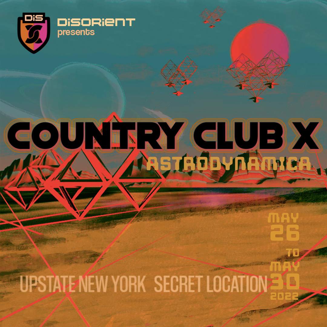 Disorient presents: Country Club X - Astrodynamica - Página frontal