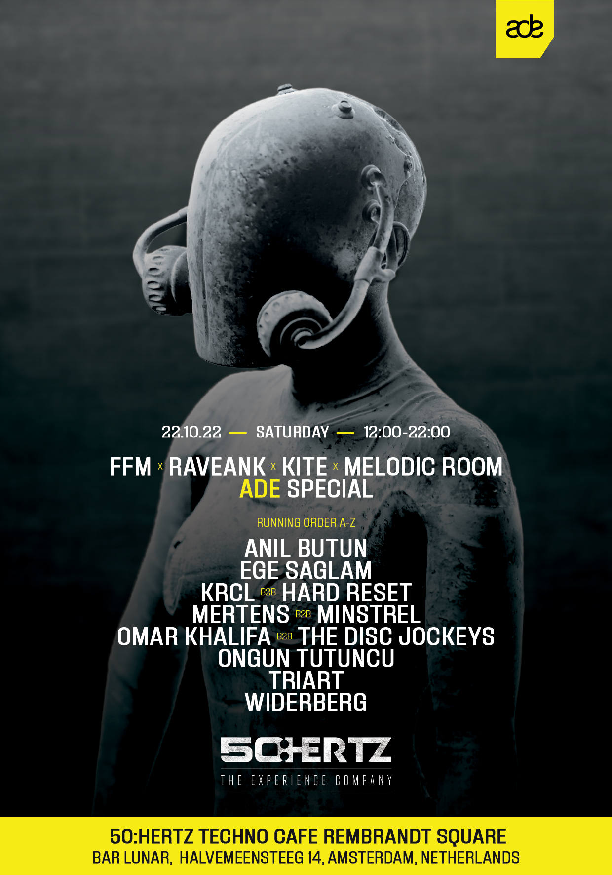 FFM x Raveank x Kite x Melodic Room Showcase ADE Special - Página frontal