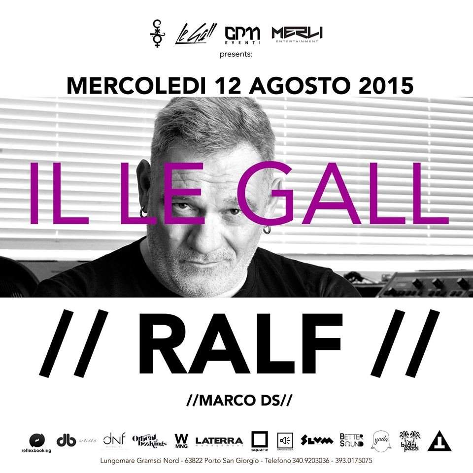 IL LE Gall with Ralf - フライヤー表