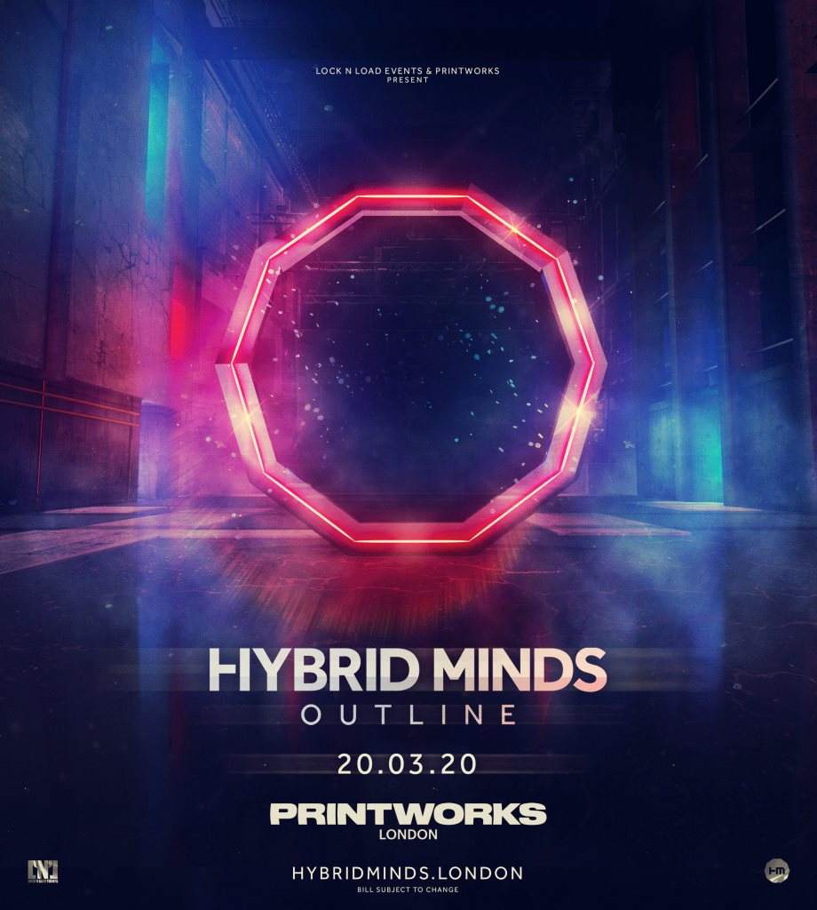 Hybrid Minds presents Outline - Página frontal