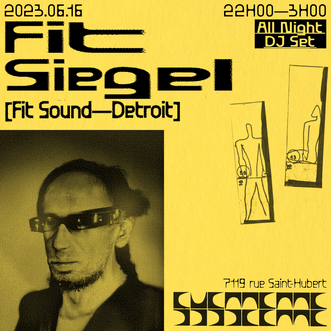 FIT Siegel [Fit Sound - Detroit] - フライヤー表