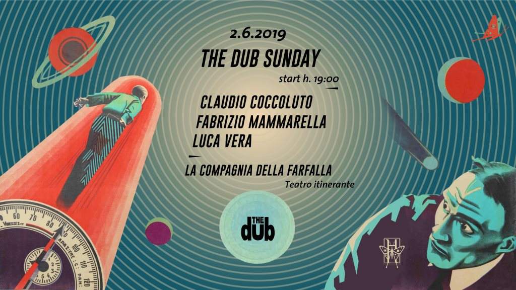 The Dub Sunday: Claudio Coccoluto, Fabrizio Mammarella, Luca Vera - Página frontal