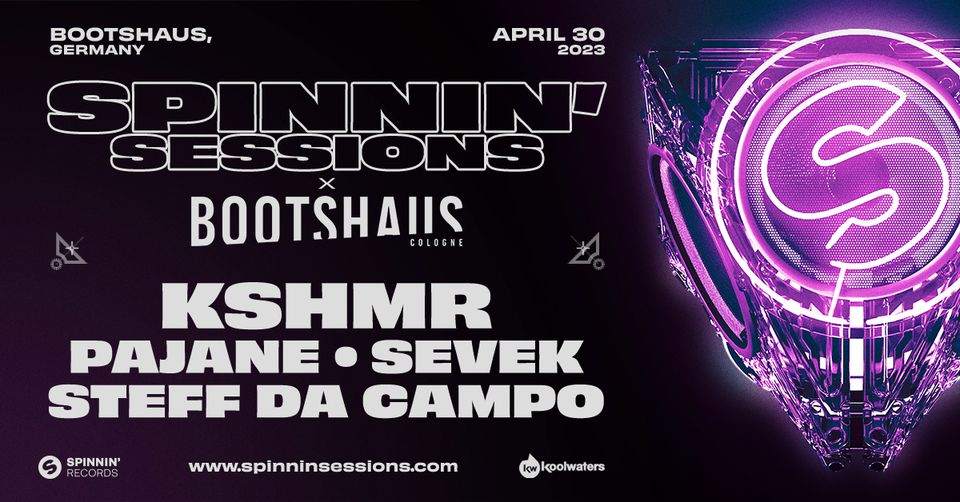 Spinnin Sessions w. KSHMR at Bootshaus, Cologne