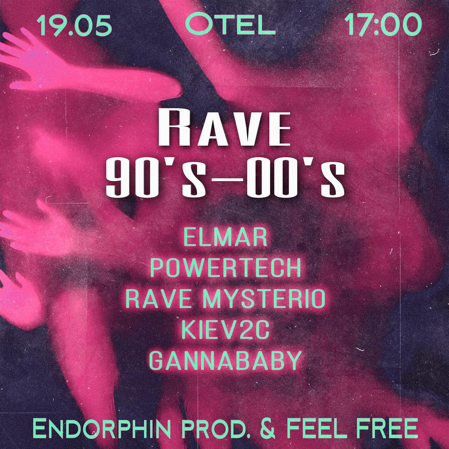 Rave 90's - 00's at Otel', Kyiv