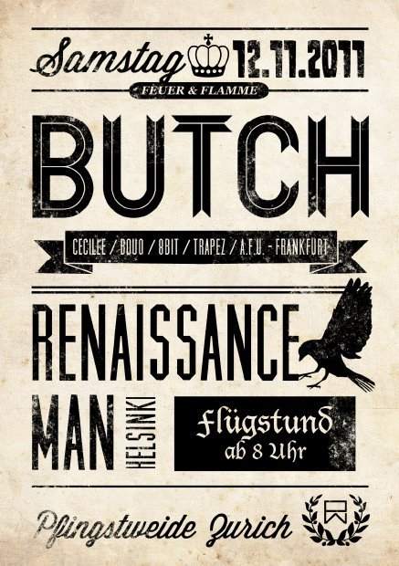 Feuer & Flamme Mit Butch Und Renaissance Man - Página frontal