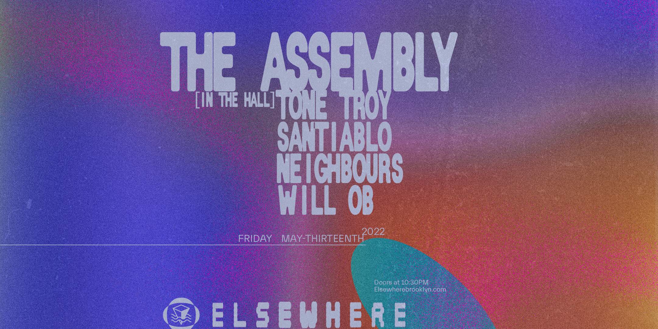 The Assembly with Tone Troy, santiablo, NEIGHBOURS, Will OB - Página frontal