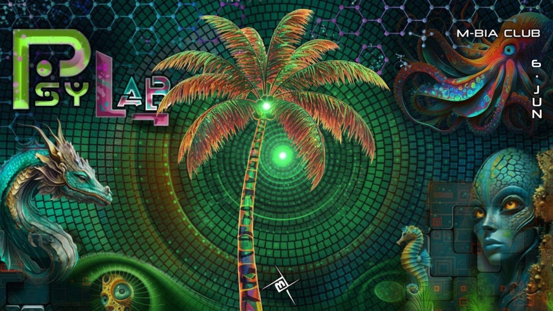 Psylab Summer [Psytrance + Hard Bounce] at M-BIA, Berlin